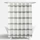 preview thumbnail 7 of 43, Lush Decor Farmhouse Stripe Shower Curtain