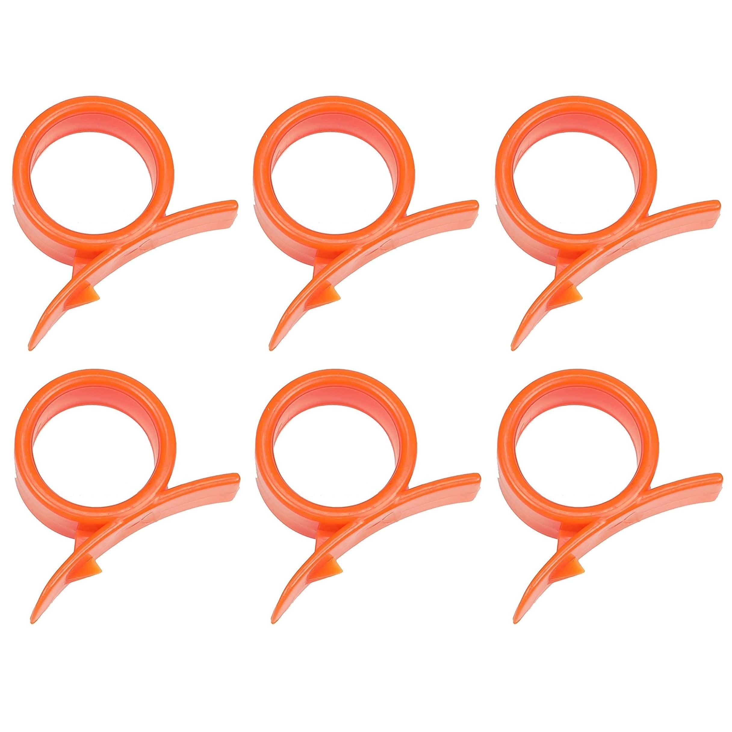 Chef Craft 2pc Plastic Orange Peeler Tool Set - Easily Peel Oranges and Grapefruit