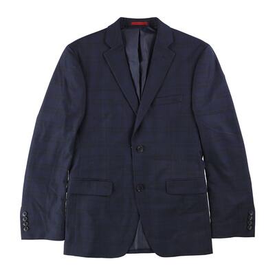 Alfani Mens Traveler Two Button Blazer Jacket
