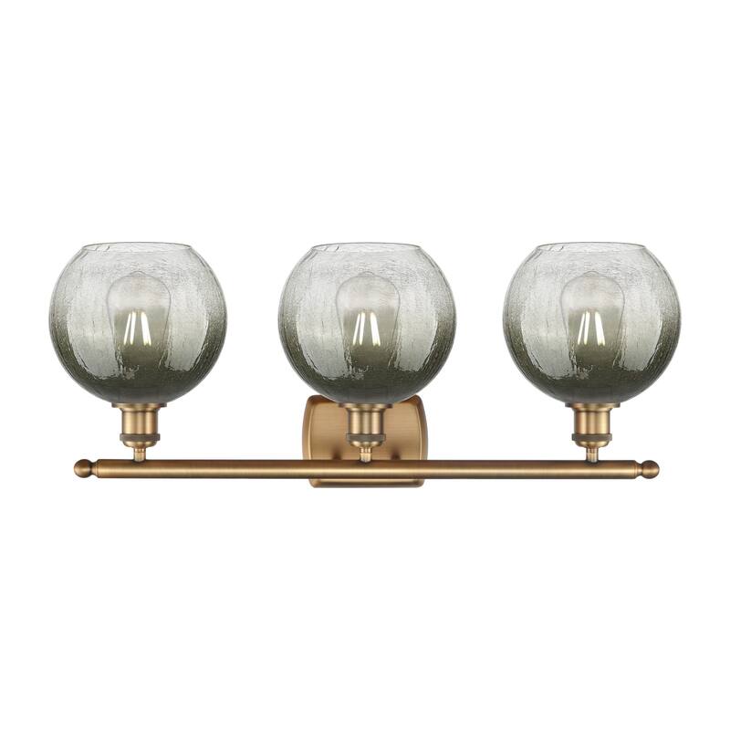 Innovations Lighting Endless Possibilities Ballston - Brookhaven Globe - 3 Light 28" Bath Vanity Light