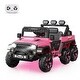 preview thumbnail 33 of 38, 24V 4WD Ride on Car Pink