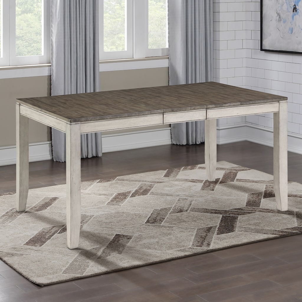 Steve Silver Aldrich Two-tone Smokey 60-inch Dining Table
