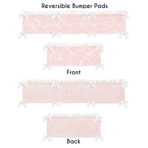 crushed velvet cot bumper