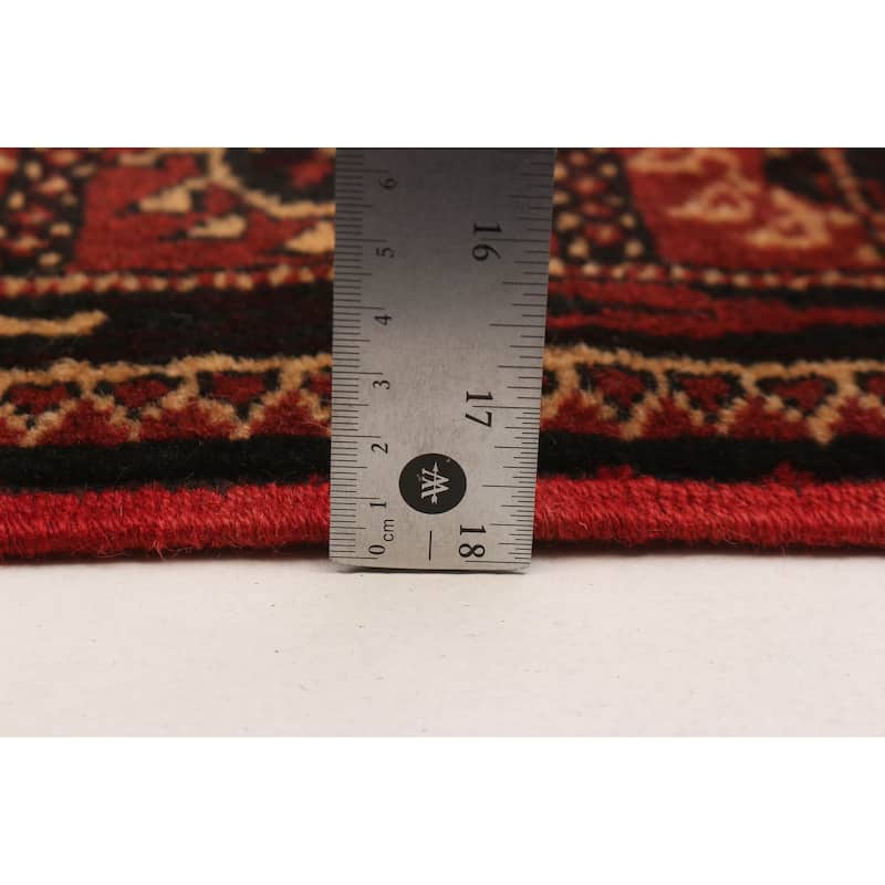 Teimani Red Rug 4'1" x 5'9" - 4'1 x 5'9
