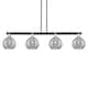 Option Black Antique Brass / Light Smoke Deco Swirl