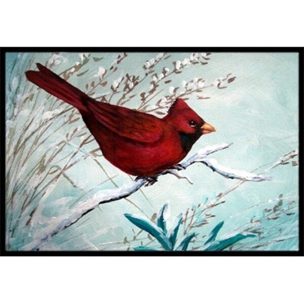 Carolines Treasures PJC1110JMAT Cardinal Winter Red Bird Indoor & Outdoor Mat 24 x 36 in.