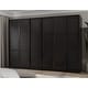 preview thumbnail 23 of 36, Palace Imports 100% Solid Wood Wall Closet System of Wardrobe Armoires with Mirrored, Louvered or Raised Panel Sliding Doors