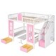preview thumbnail 42 of 50, Full-Over-Full Bunk Bed with Changeable Table