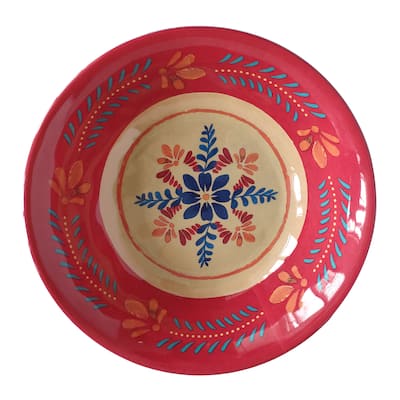 HiEnd Accents Bonita Melamine Collection Bowl, 4 PC