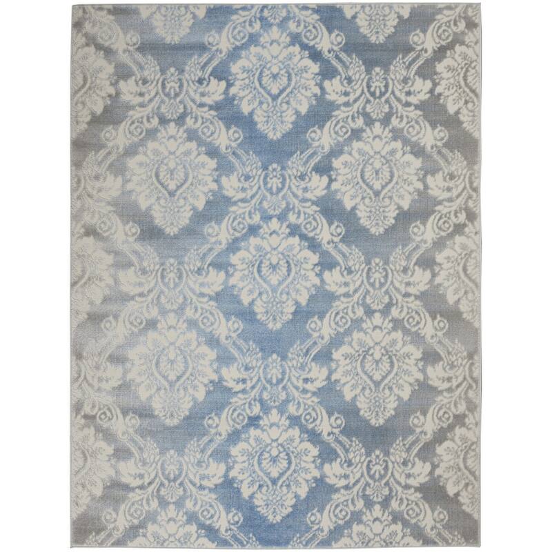 Doziq Distressed Non Skid Stain Resistant Low Pile Area Rug By HomeRoots - 72' X '48' X '0.25