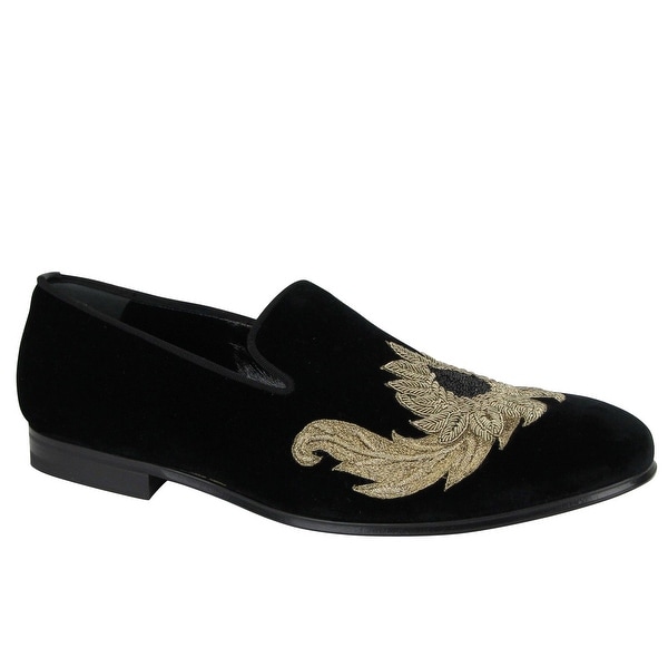 velvet slip on shoes