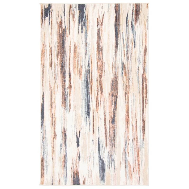 ECARPETGALLERY Machine Woven Atelier Ivory Area Rug - Ivory - 5'0 x 8'0 - Rectangle
