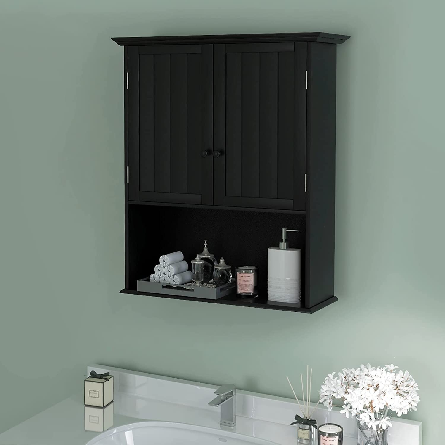 https://ak1.ostkcdn.com/images/products/is/images/direct/db8a576a1668e5fc85a0e9c90f9d644960a77707/Wall-Mount-Bathroom-Cabinet-Wooden-Medicine-Cabinet-Storage-Organizer-with-2-Doors-and-1-Shelf-Cottage-Collection-Wall-Cabinet.jpg