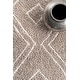 preview thumbnail 13 of 18, Nuloom Handmade Plush Boho Tribal Diamond Tassel Shag Rug