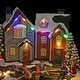 preview thumbnail 45 of 50, Alpine Corporation Christmas Winter Wonderland Set with LED Lights and Music