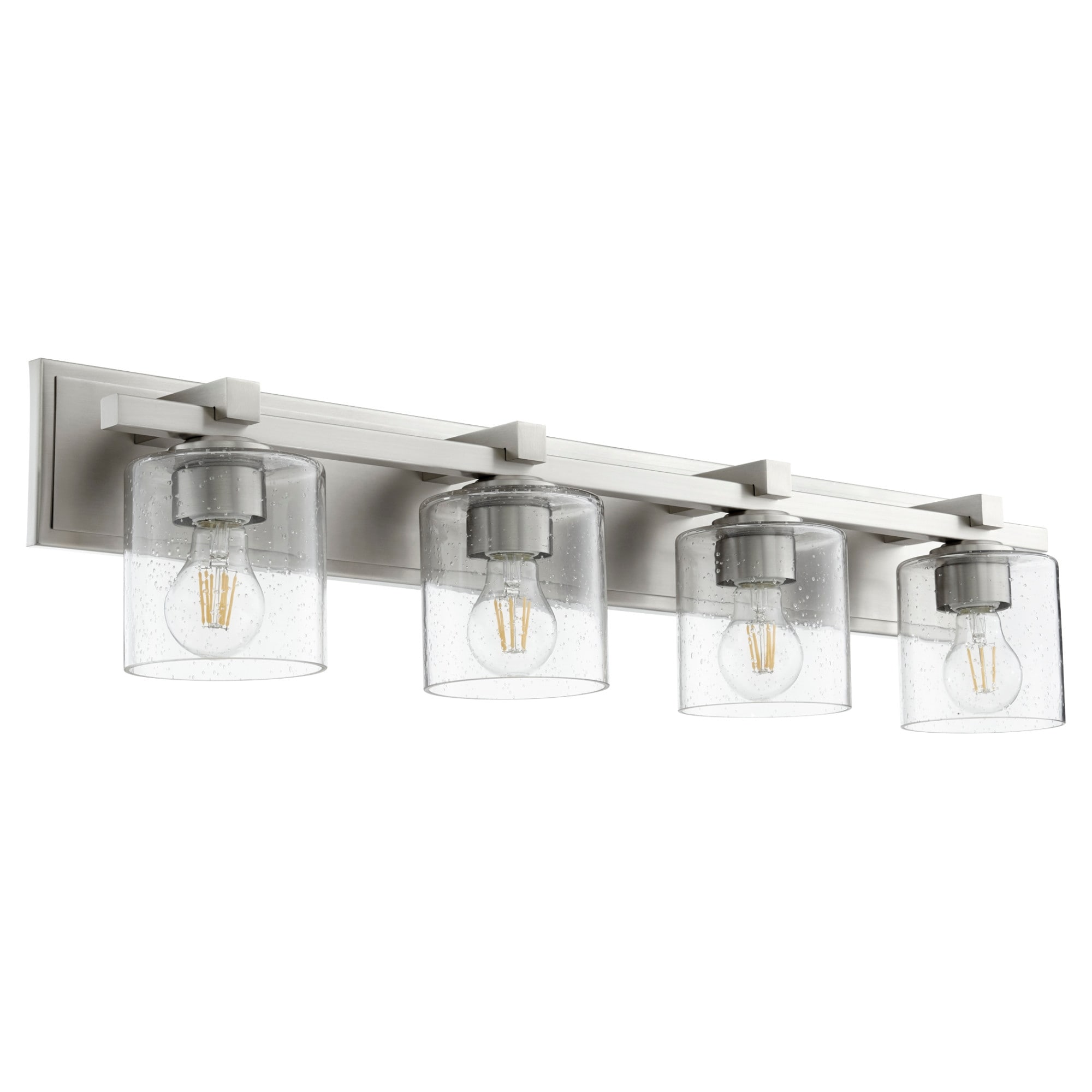 Quorum International 4 Light 33" Wide Bathroom Vanity Light