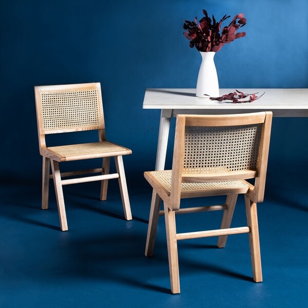 Safavieh cane chair deals