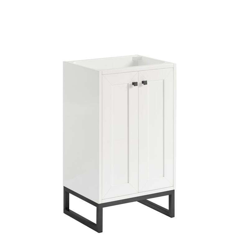 James Martin Vanities 533-V20-MBK Chianti 20" Dual-Mounted Single
