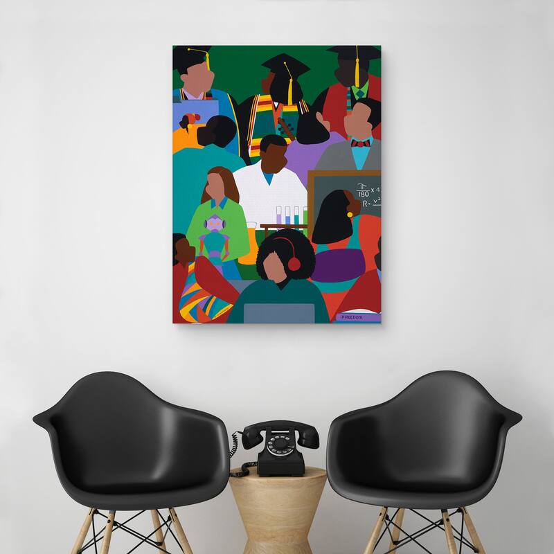 Honors Mindset by Synthia SAINT JAMES Canvas Art Print
