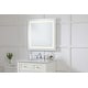 preview thumbnail 4 of 6, Avalon 30" x 30" Hardwired LED mirror - Silver