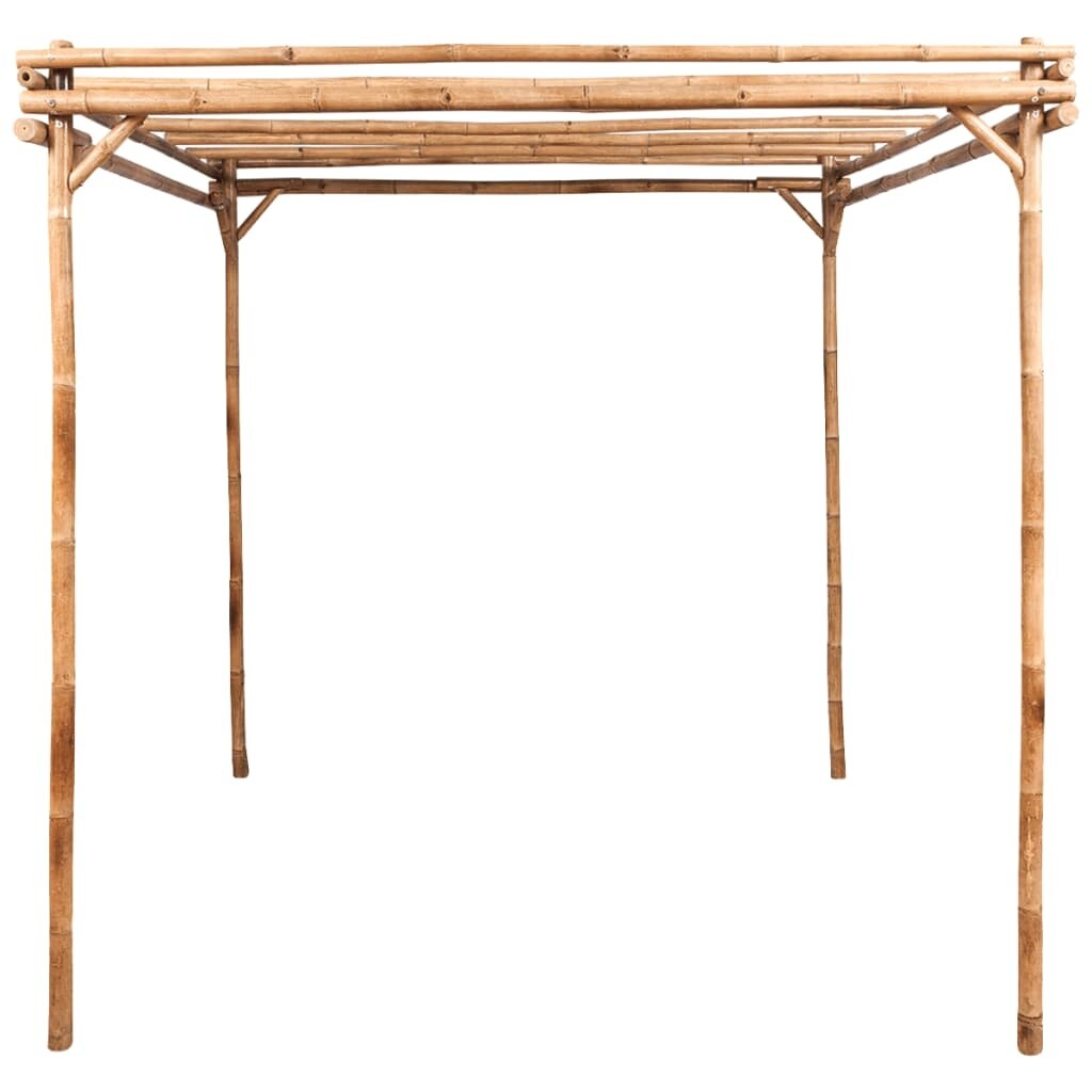 Shop Vidaxl Pergola Bamboo 76 8 Garden Patio Veranda Arbor Vine Plant Support Arch Overstock 27470150