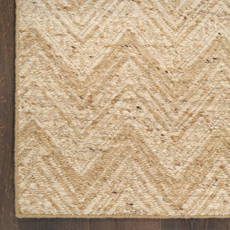 DKNY Pure Purl Modern Chevron Indoor Rug