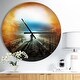 preview thumbnail 7 of 8, Designart 'Life after Death Large Tunnel' Oversized Landscapes Wall CLock