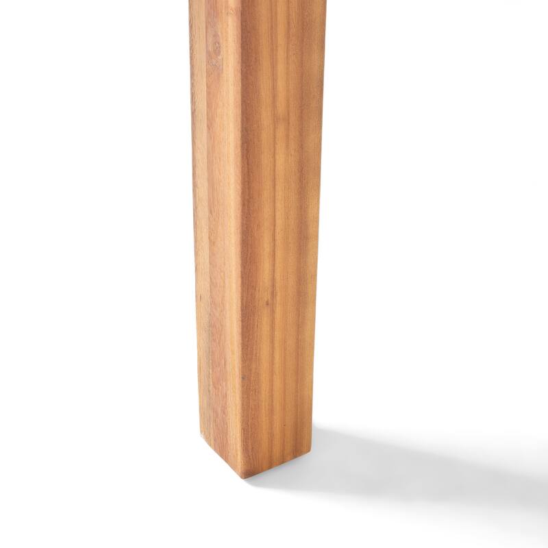 Outdoor Expandable Acacia Wood Dining Table