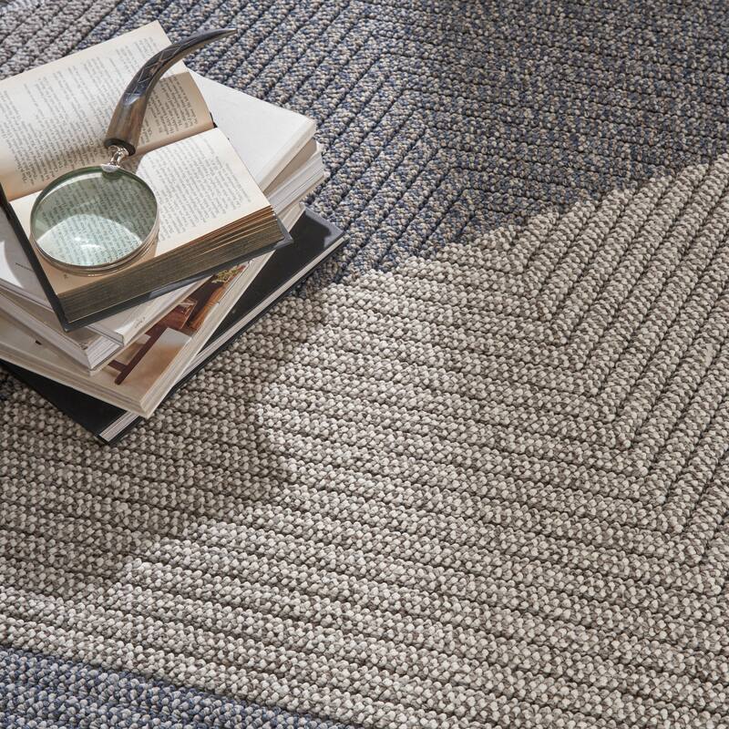 Nourison Elwood Contemporary Geometric Area Rug