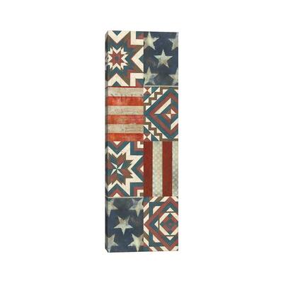 iCanvas "American Quilt J" by Vision Studio Canvas Print