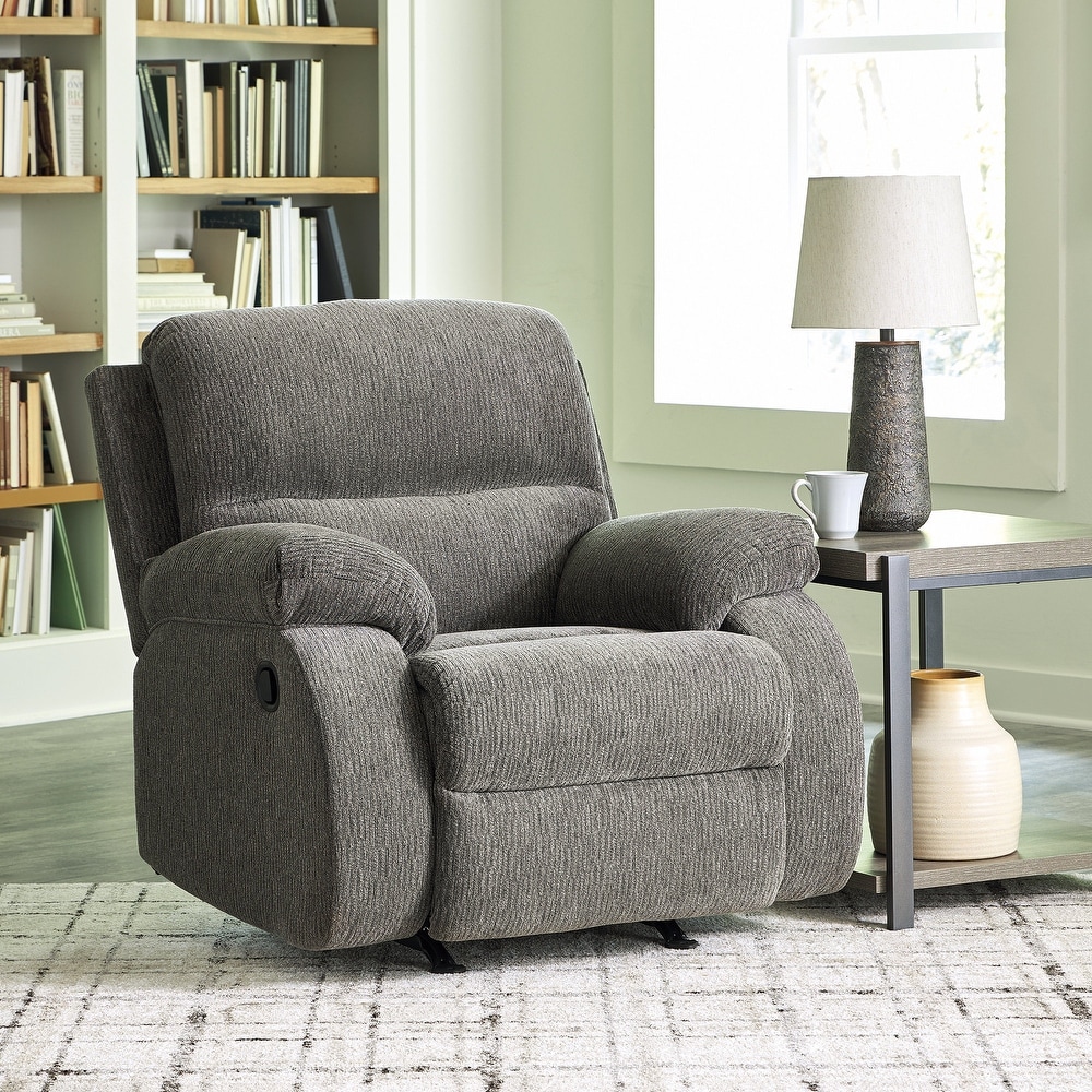 Beige Vintage Motion Recliner with Tight Back & Seat Cushions and Pillow  Top Arm & Cup Holder - On Sale - Bed Bath & Beyond - 38338426