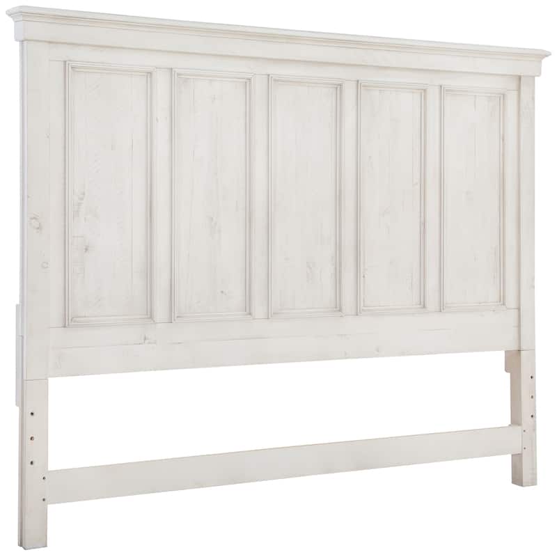 Magnussen Home Newport Alabaster King Panel Bed