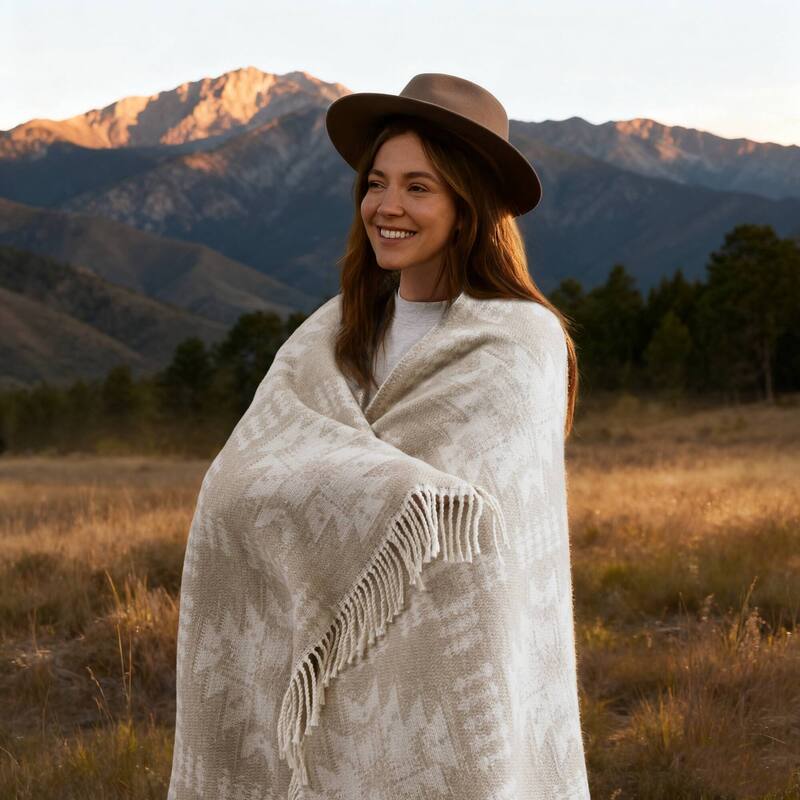 Woolrich Alberta Cotton Blend Throw