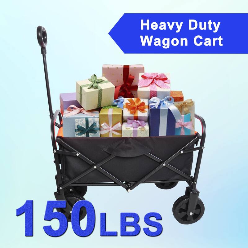 Folding Wagon Garden Shopping Beach Cart