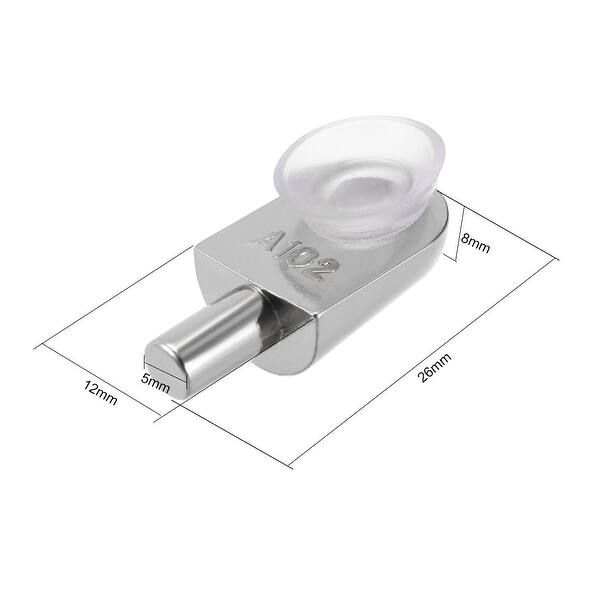 Shop Glass Clamp Bracket Wall Mounted Zinc Alloy Glass Shelf Bracket 20pcs Type 03 20 Pack On Sale Overstock 26400734