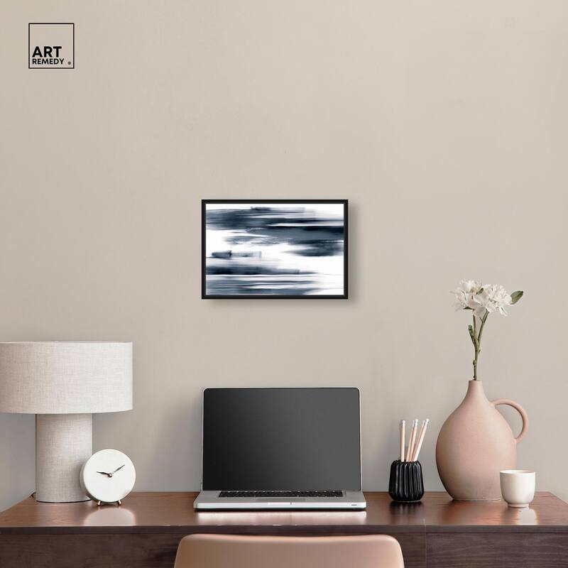 Blue Mirage II Canvas by Art Remedy