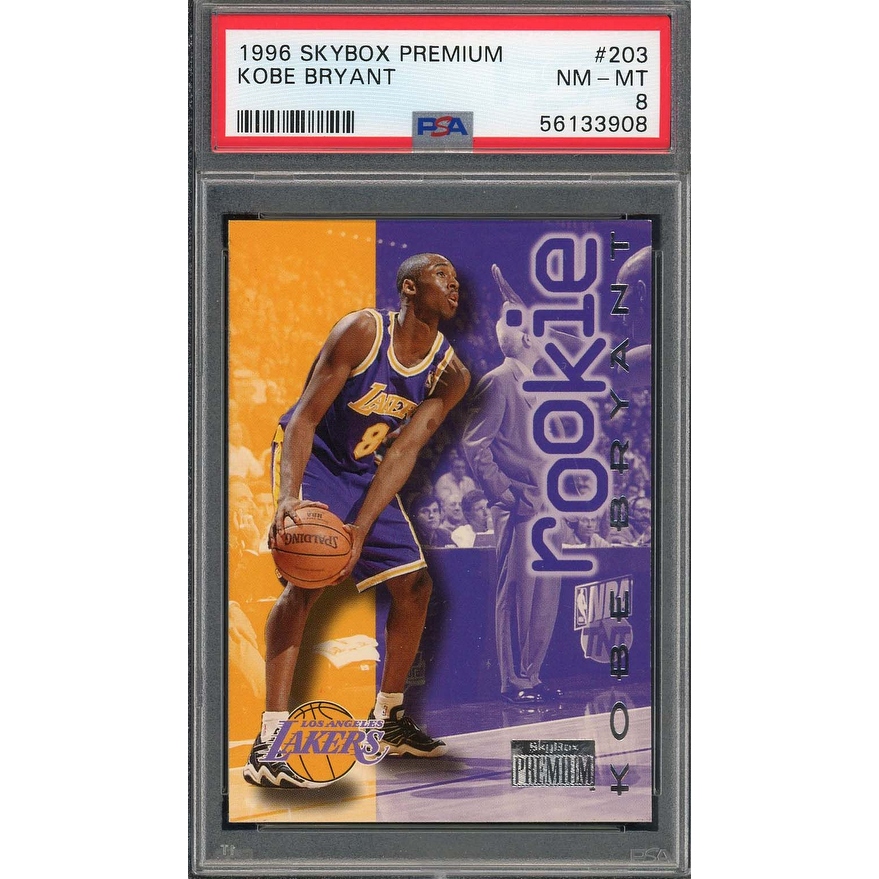 【NBA】Kobe Bryant 1996 Topps #138RC PSA9 Kobe Bryant 1996 Topps Basketball Rookie Card RC #138 Graded