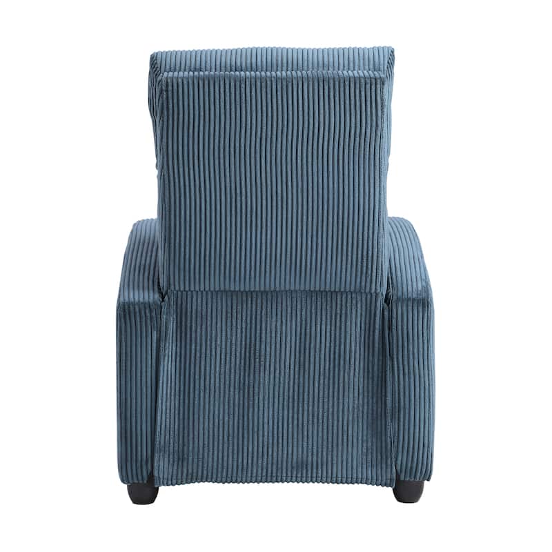 Covelo Corduroy Push Back Reclining Chair