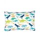 preview thumbnail 1 of 3, 3-Piece Dinosaurs Sheet Set | 1 Twin Flat Sheet, 1 Twin Fitted Sheet & 1 Queen Pillowcase