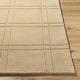 preview thumbnail 6 of 28, Keshaun Casual Solid Color Wool Area Rug