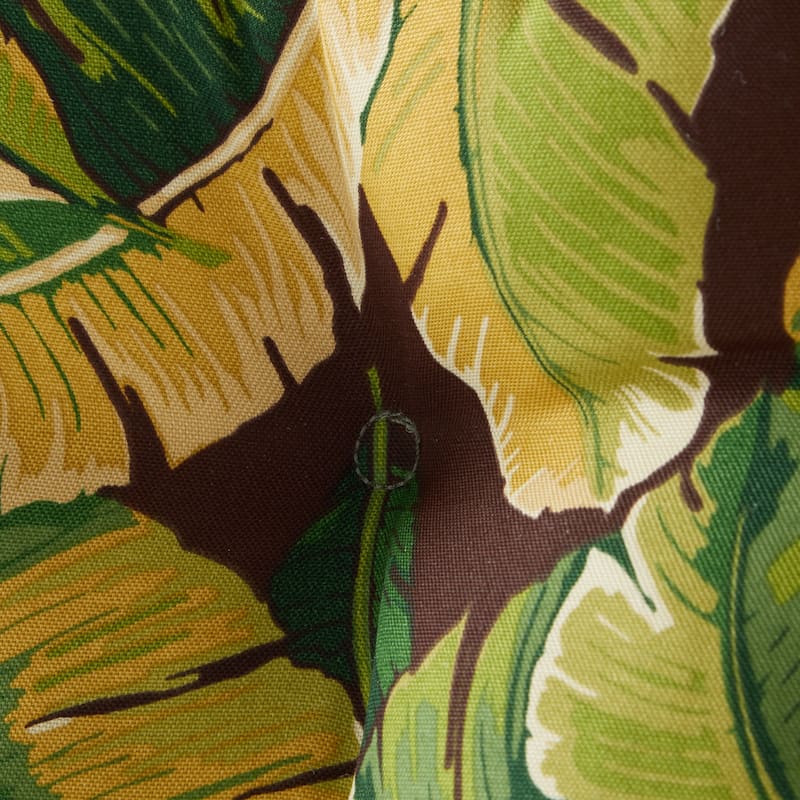 44x22-inch Outdoor High-Back Palm Leaf Chair Cushions (Cushion Only)