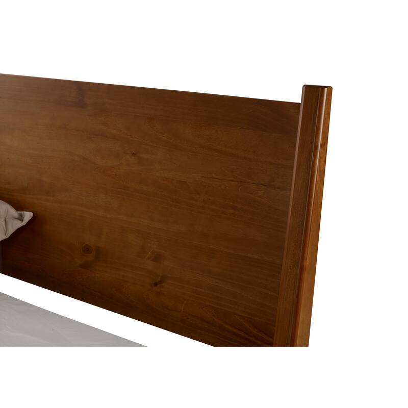 Mid-Century Panel Bed
