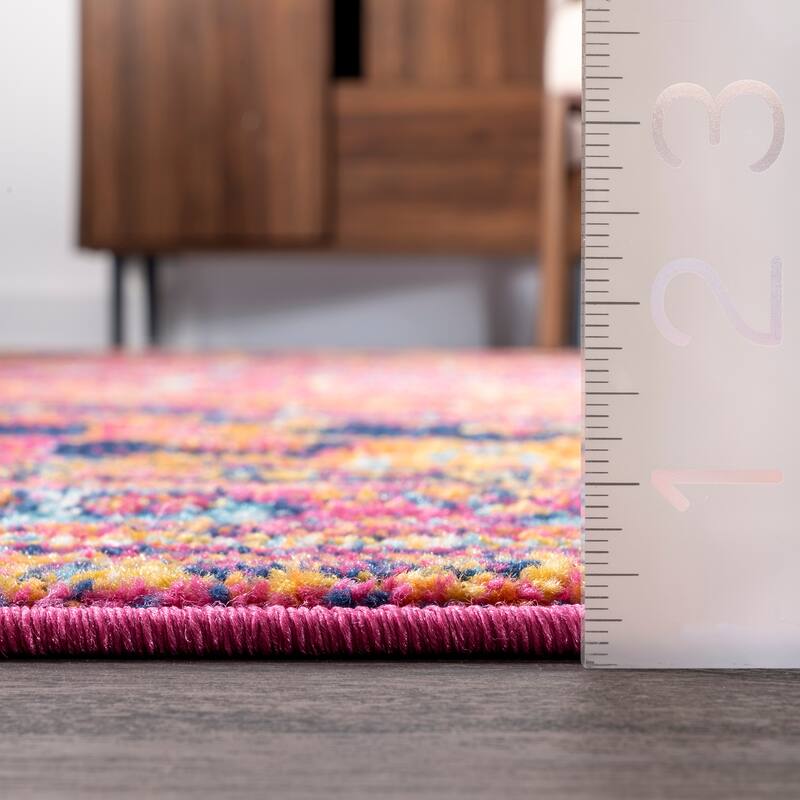 Nuloom Jaclyn Bohemian Medallion Area Rug