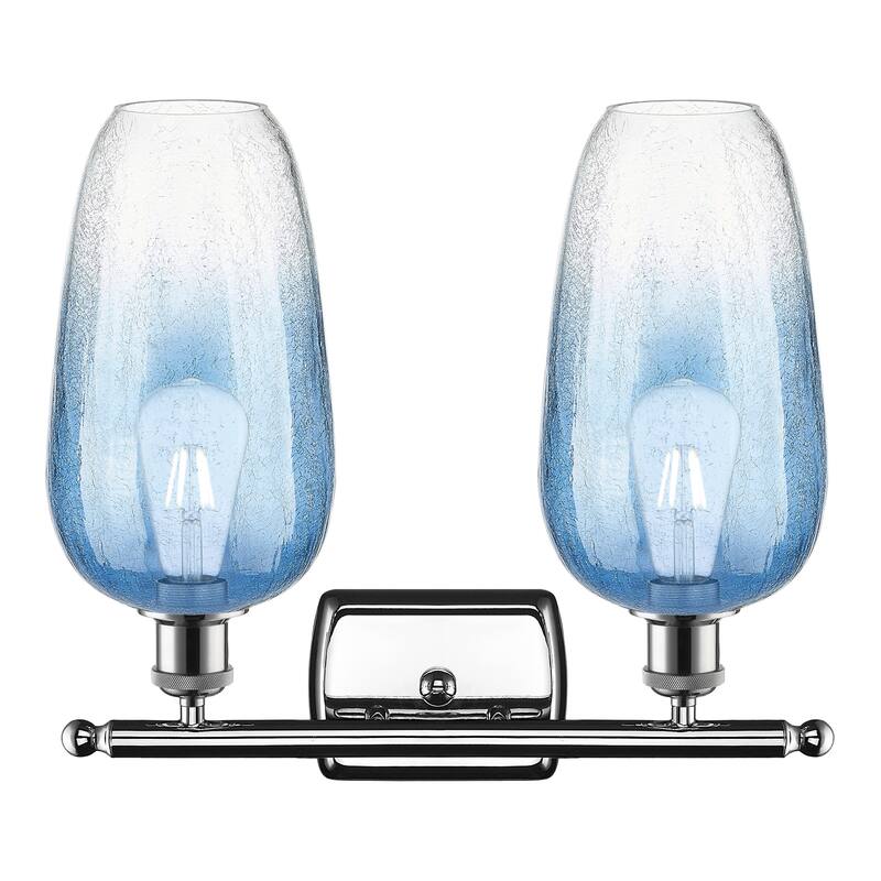 Innovations Lighting Endless Possibilities Ballston - Brookhaven Flute - 2 Light 17" Bath Vanity Light