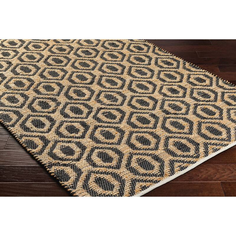 Livabliss Jean Recycled Cotton & Jute Casual Area Rug