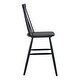 preview thumbnail 2 of 7, Bury Counter Chair (Set of 2) Black - N/A