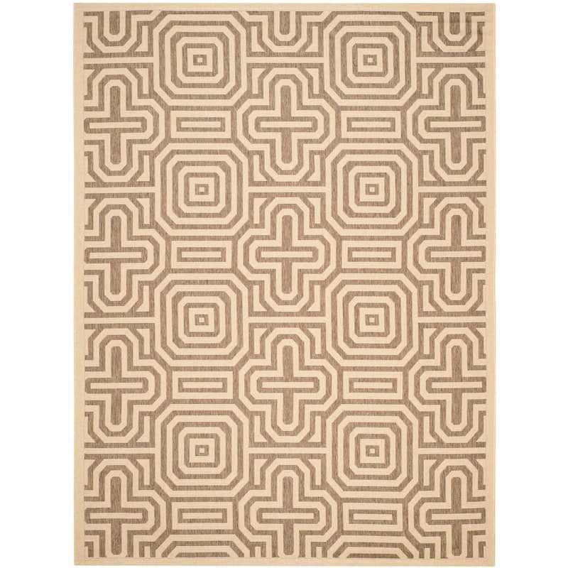 SAFAVIEH Courtyard Billye Indoor/ Outdoor Waterproof Patio Backyard Rug