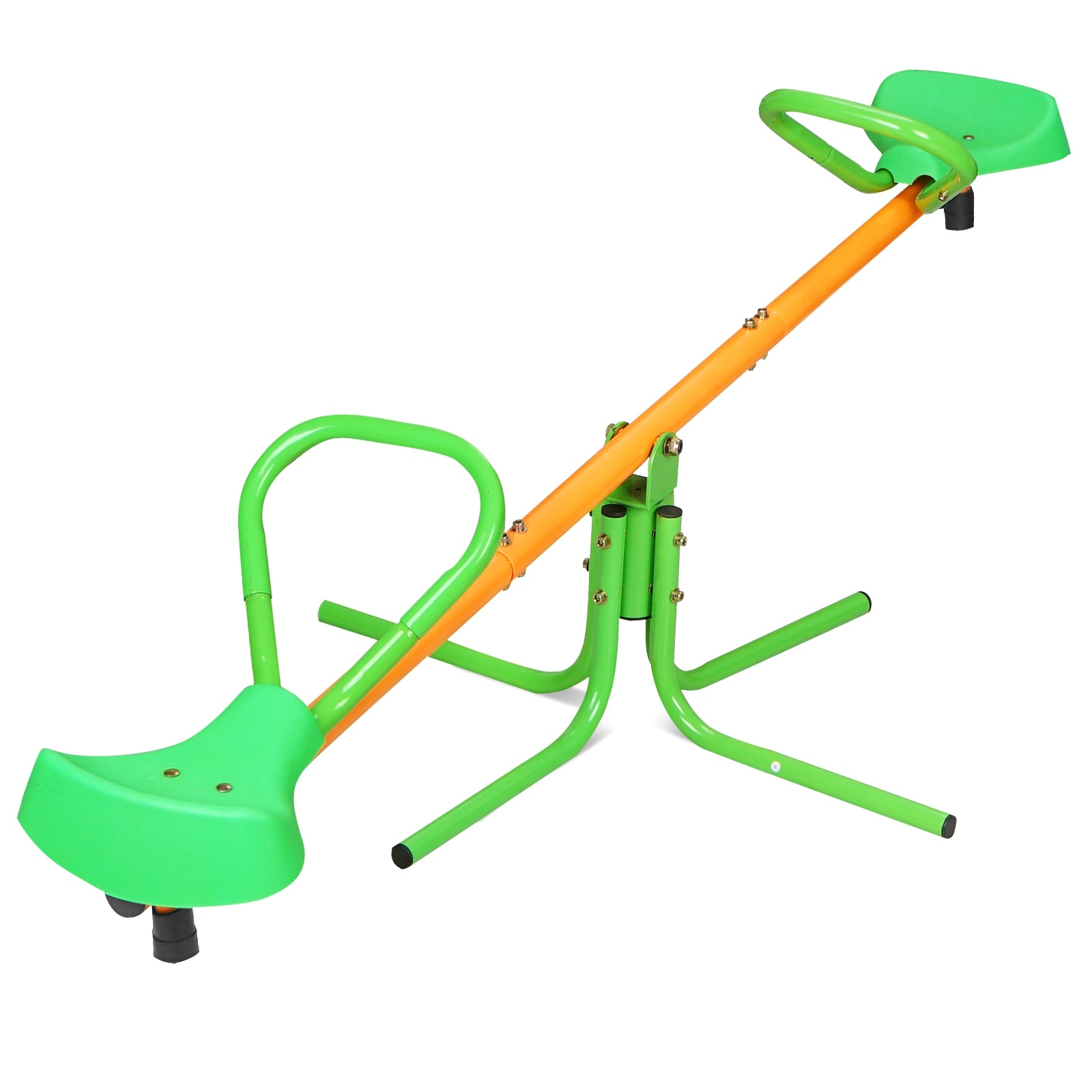360 ° Indoor/Outdoor Kids Swivel Seesaw and Spin Teeter Totter