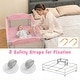 preview thumbnail 6 of 7, Gymax 5 in 1 Pack & Play w/Diaper Changer Cozy Mattress Lockable