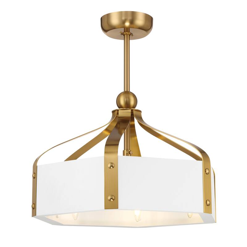 Savoy House 26-FD-7806 Sheffield 26" 3 Blade Indoor LED Fandelier